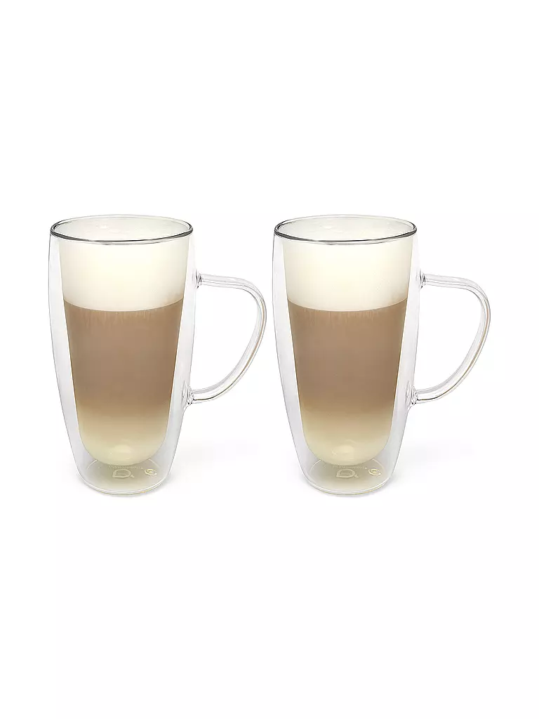 BREDEMEIJER Glas doppelwandig Cappuccino/Latte Macchiato 2er 0,4l transparent