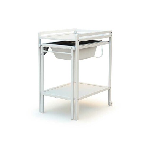 Table à Langer avec baignoire ESSENTIEL Blanc - AT4