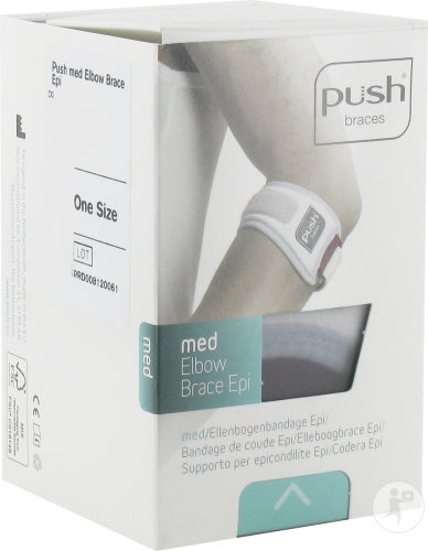 Push Braces Med Bandage De Coude Gauche/Droite Adaptable 1 Pièce