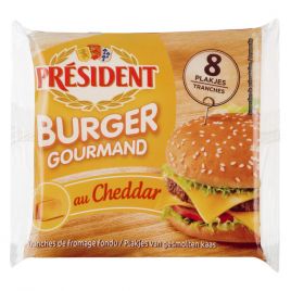 President Hamburger gourmand au cheddar (voor uw eigen risico)
