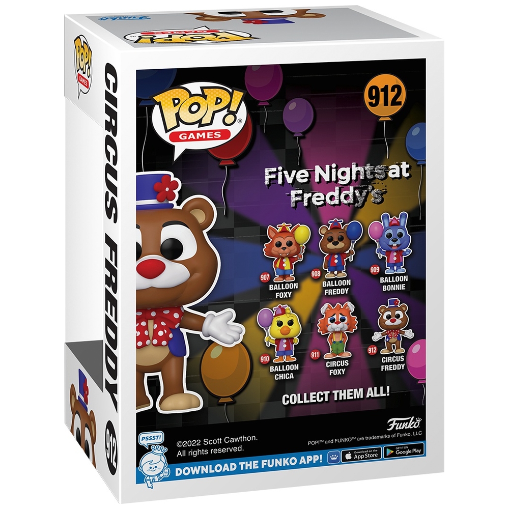 POP! Vinyl 912: Five Nights at Freddy's - Circus Freddy