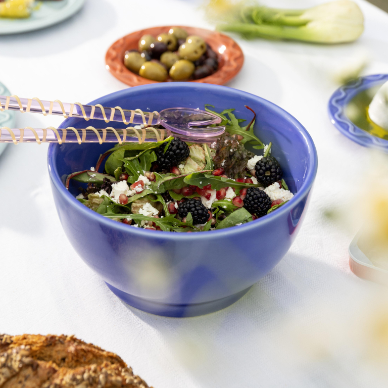 &klevering Sling salade bestek Blue