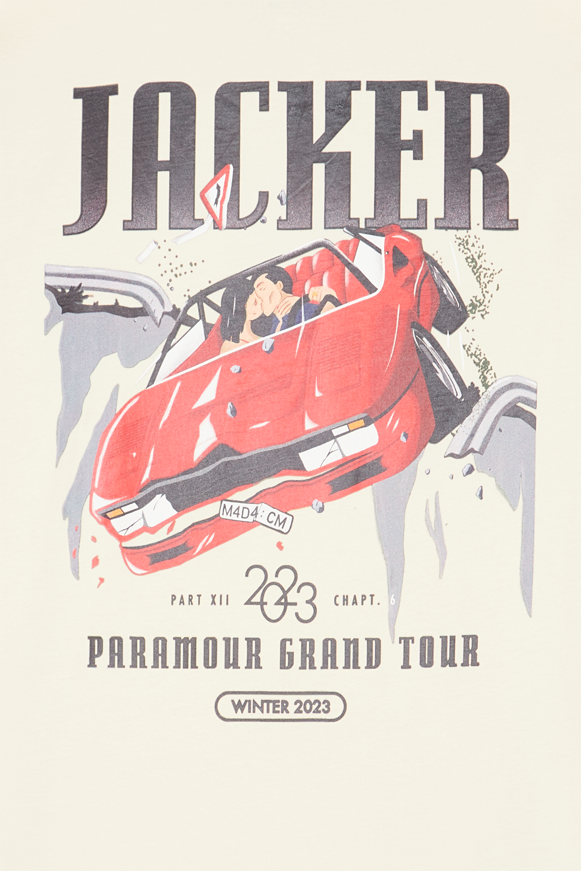 JACKER T-shirt  Grand Tour Beige