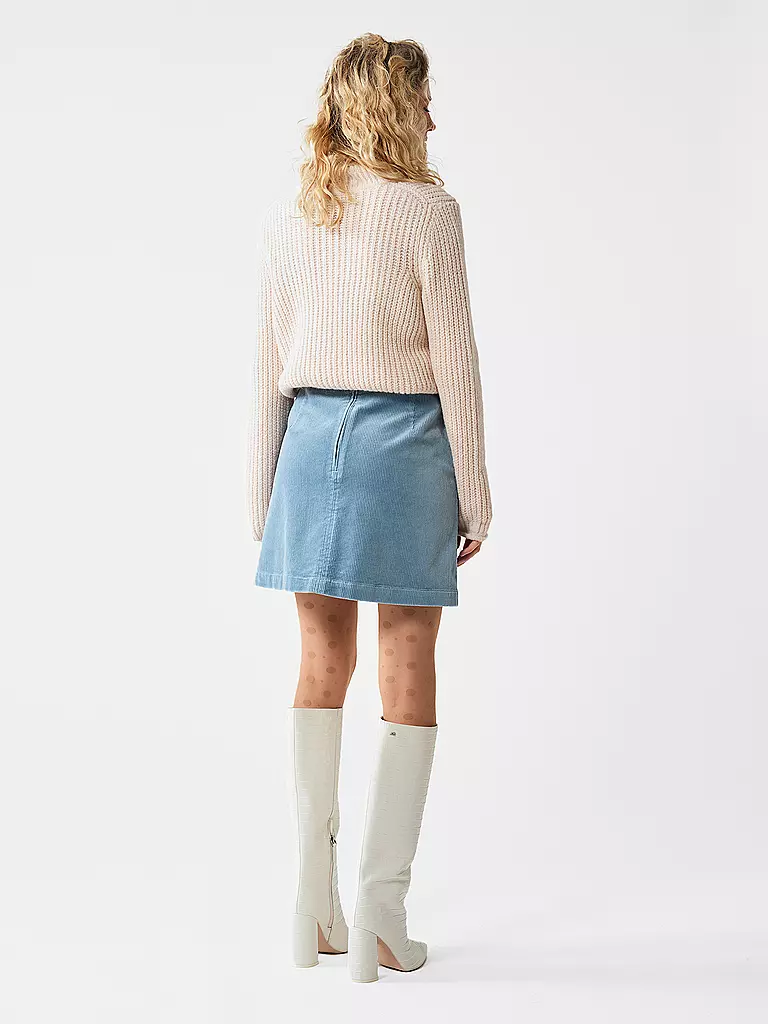MARC O' POLO DENIM Minirock Corduroy blau