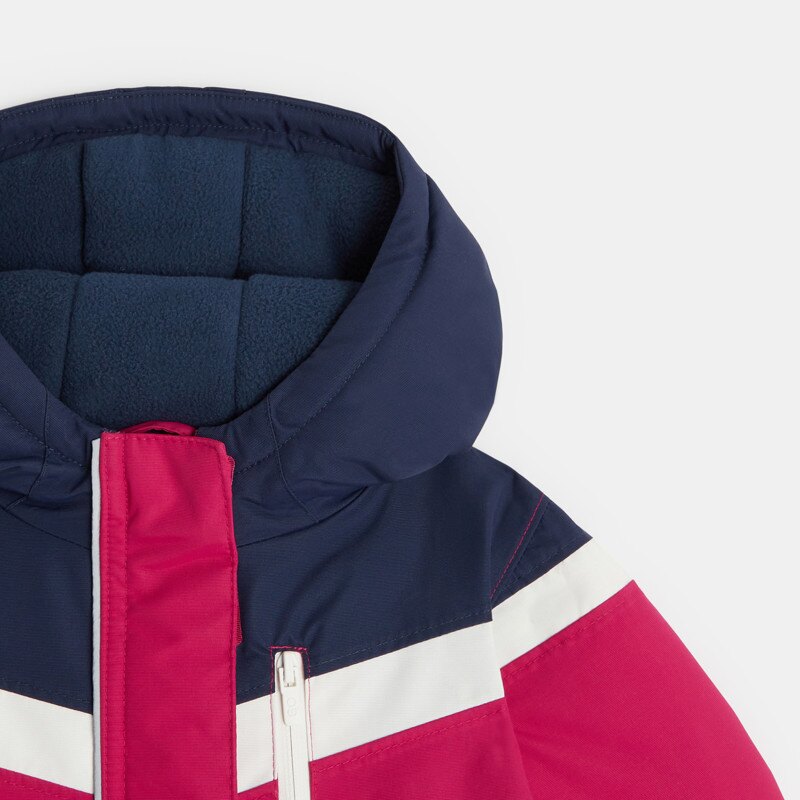 Combinaison de ski rouge bébé mixte Rose
