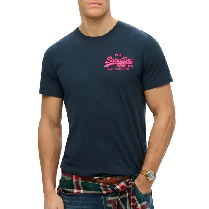 Superdry Vintage Logo Embroidered Relaxed Shirt Heren