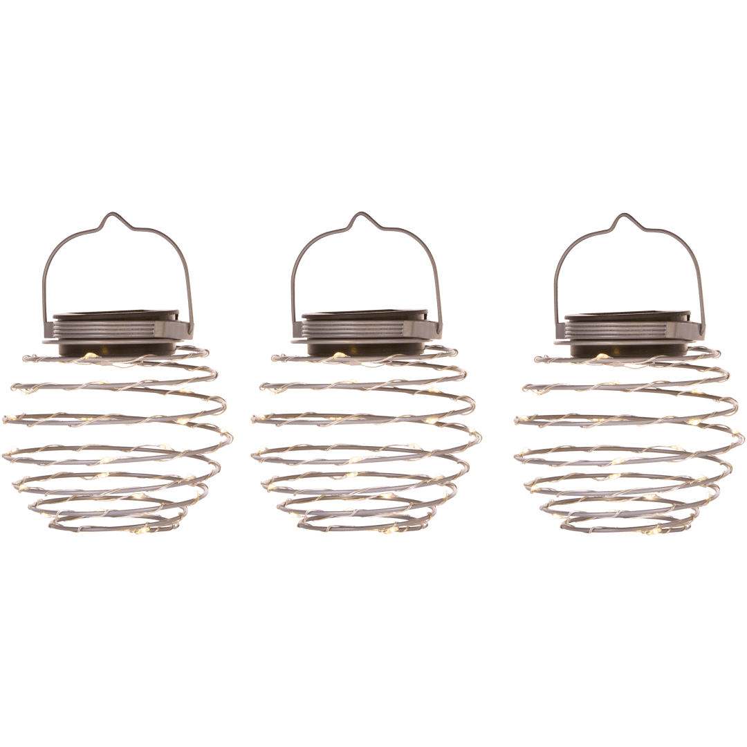Lampes solaires spirale Solar