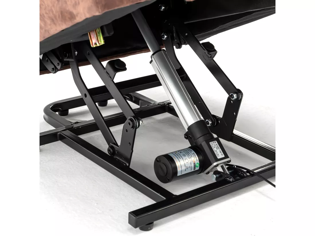 Fauteuil releveur électrique en cuir PU, fauteuil de massage inclinable, meuble réglable pour le dos, pieds avec 3 positions, port USB, chauffage, porte-gobelets
