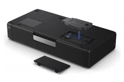 Epson WorkForce WF-100W - Printer - farve - blækprinter - A4/Legal - 5760 x 1440 dpi - op til 7 spm (mono) / op til 4 spm (farve) - kapacitet: 20 ark - USB 2.0, Wi-Fi(n)
