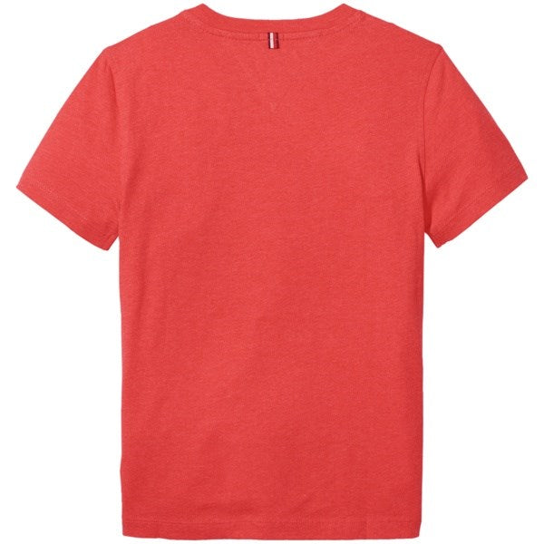 Boy Basic CN Tee SS Apple Red Heather