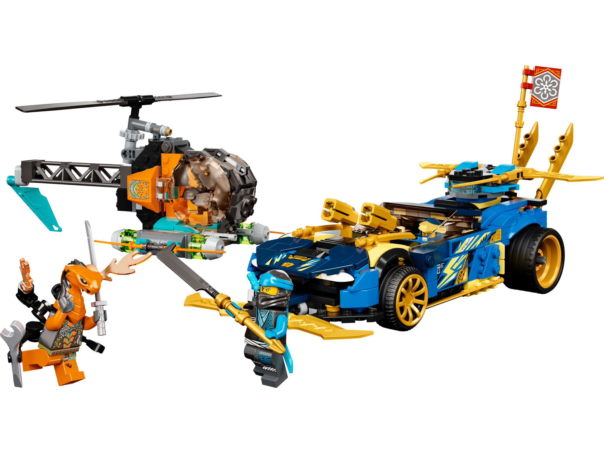 Carro de corrida de Jay e Nya - Evolution 71776