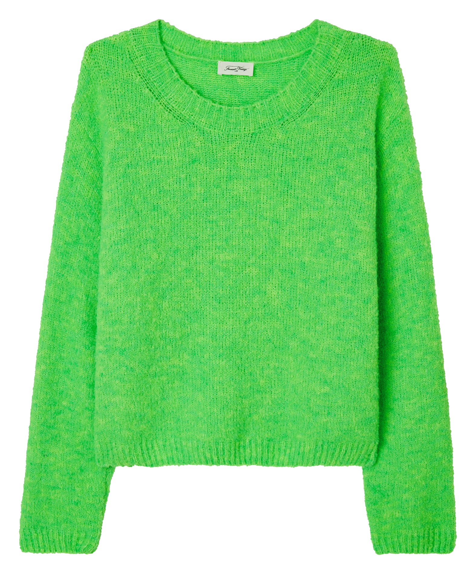 CIKOYA - Pull col rond| Vert