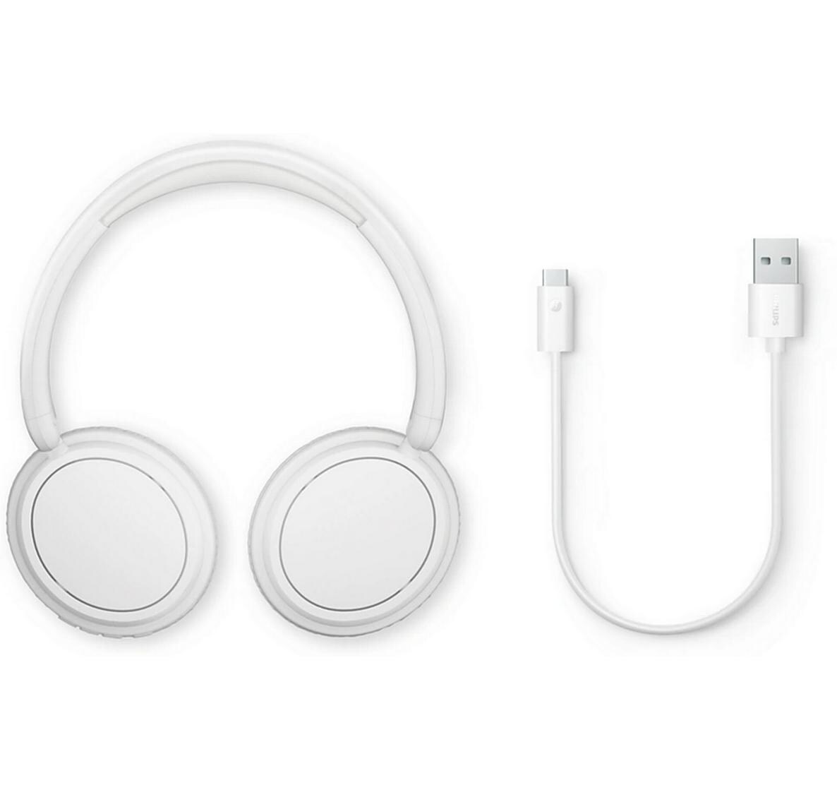 Wireless Over-Ear-Kopfhörer Serie 5000 WeissKabellose Over-Ear-Kopfhörer mit langer Akkulaufzeit und passive Geräuschunterdrückung