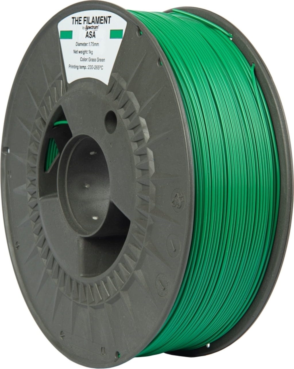 The Filament  ASA Grass Green, 1,75 mm / 1000 g    Wetterfest, UV-beständig & formstabil in Grass Green