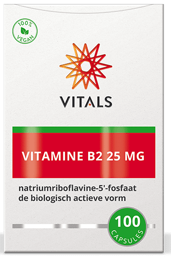 Vitals Vitamine B2 25 mg100 capsules