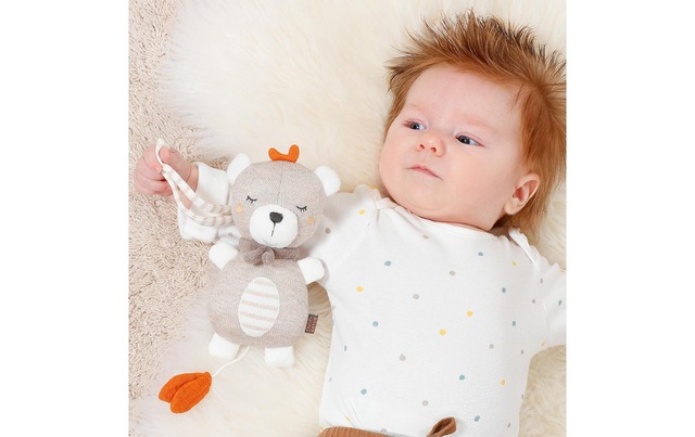 Fehn Spieluhr »Mini Natur Teddy«