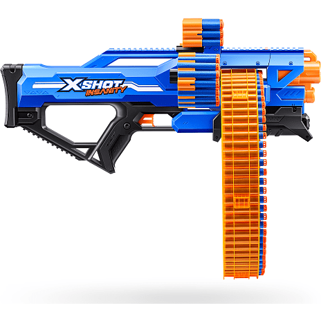 X-Shot Insanity Mad Mega Barrel blaster med 72 pile
