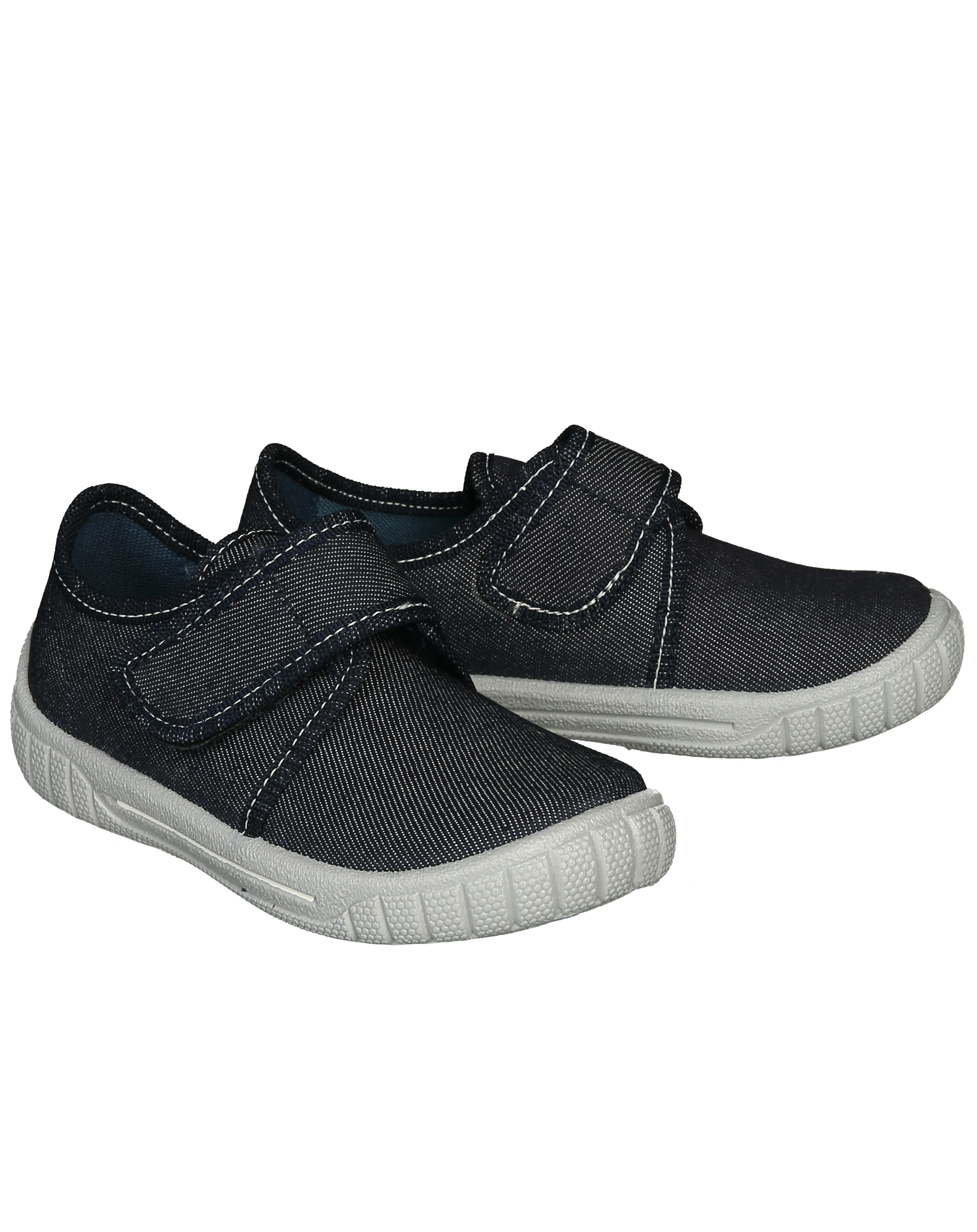 Klett-Hausschuhe BILL DENIM in dunkelblau