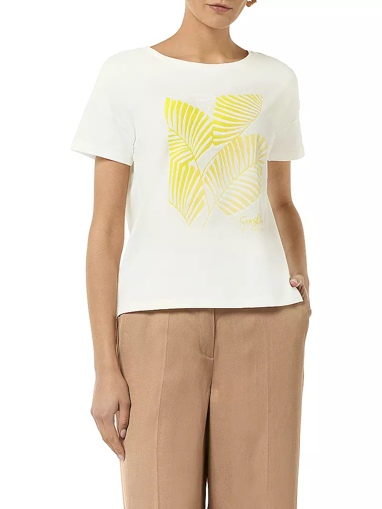 COMMA T-Shirt weiss