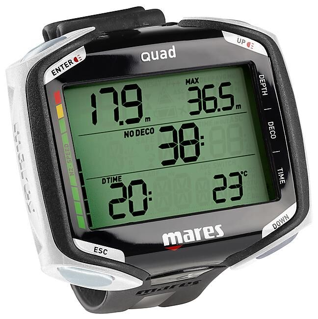 MARES - PACK QUAD + INTERFACE DIVE LINK 2 + CRUISE DIVER