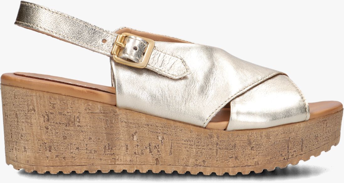 gouden ayana sandalen met hak 722031