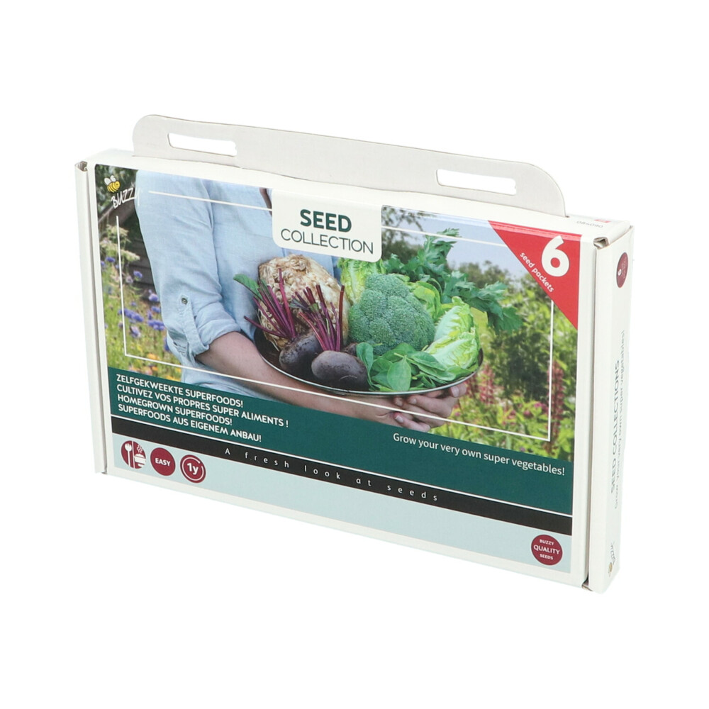 Buzzy Collection Kweekset 6 Zelfgekweekte Superfoods1 set