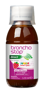 Bronchostop Direct met Honing Junior Hoestdrank 120ML