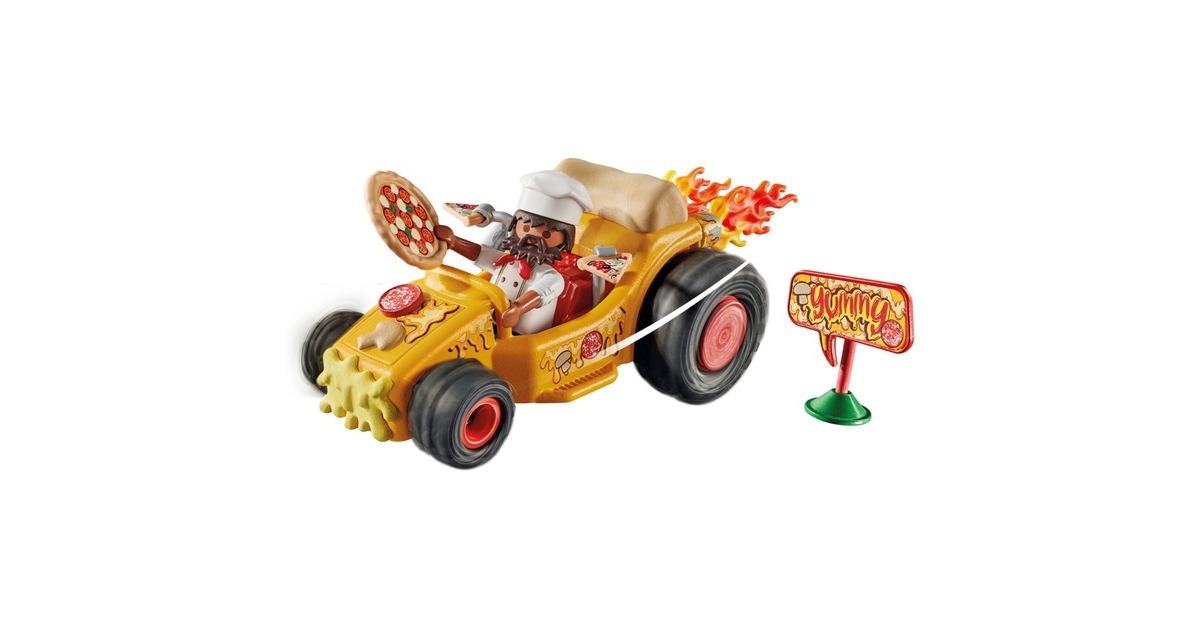 PLAYMOBILFunstars - Racing Pizza Constructiespeelgoed  (71634)