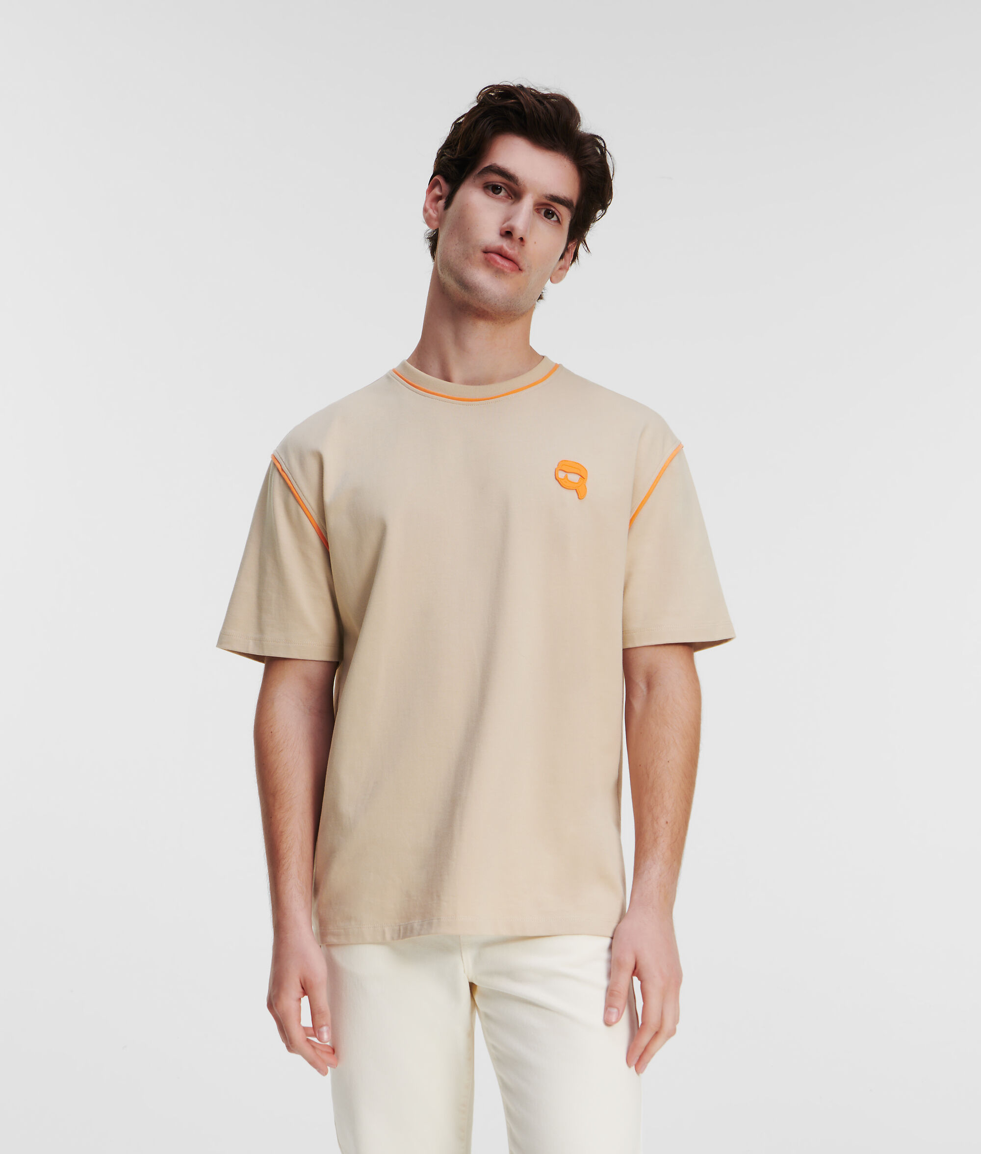 T-SHIRT AVEC LISERÉ CONTRASTANT IKONIK