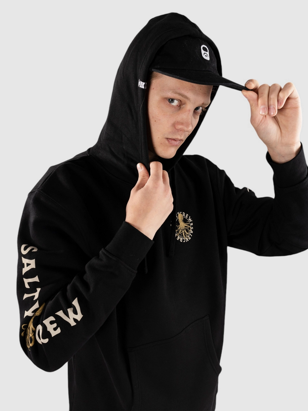 Salty Crew Tentacles Hoodie black