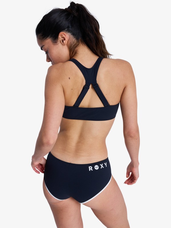 Roxy Active Hipster Shorty Bas de bikini Shorty Noir Femme