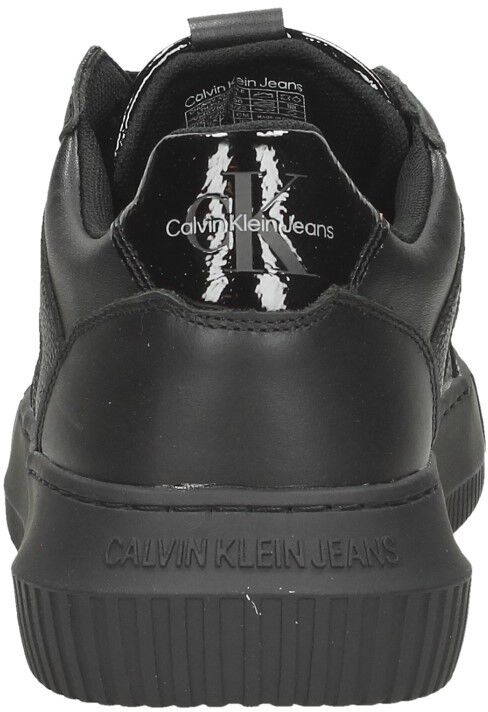 Calvin Klein Chunky Cupsole LTH-PU Mono zwart