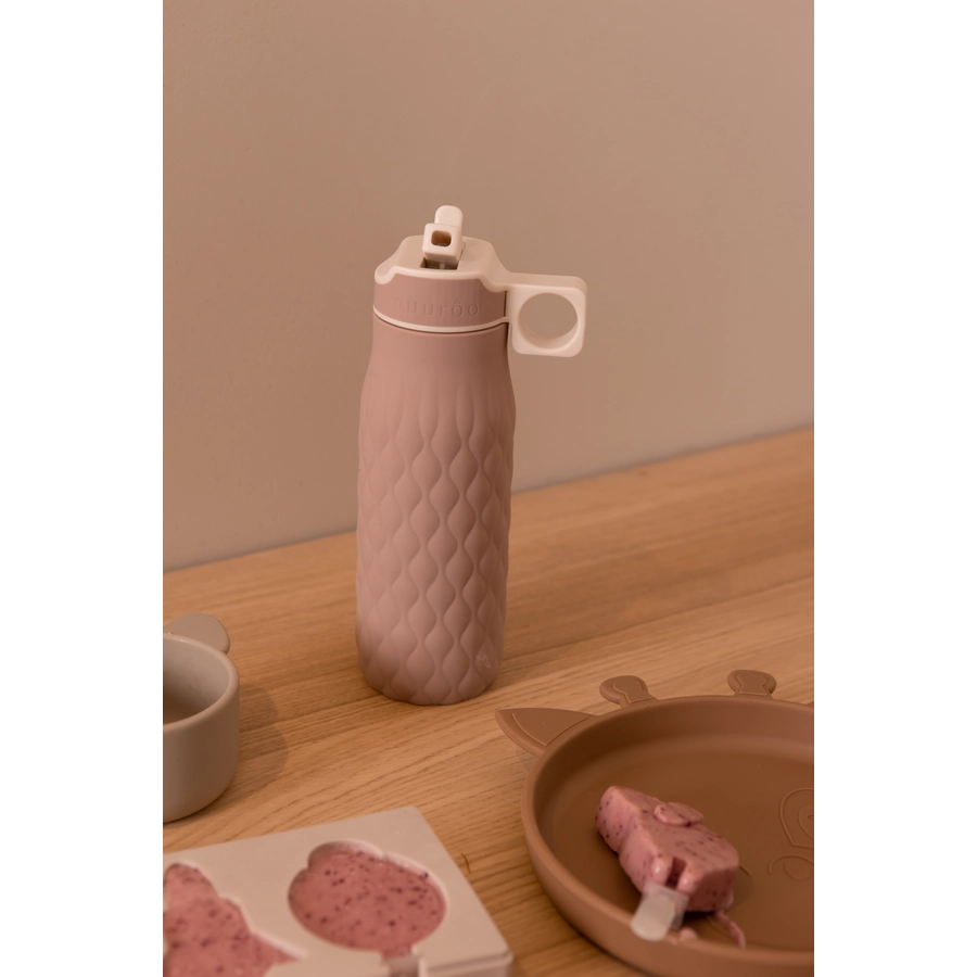 nuuroo Geschirrset Elke Giraffe 3er Set Chocolate Malt
