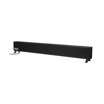 Eurom Alutherm Baseboard 2500 Zwart met WiFi