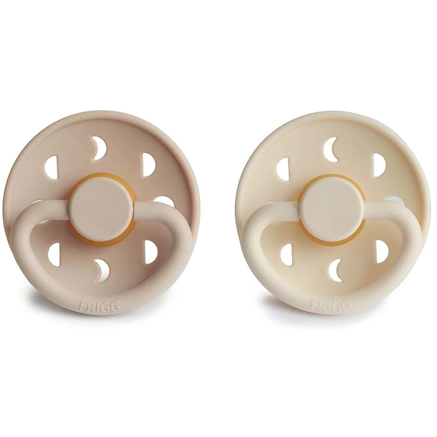 FRIGG Schnuller Moon Phase CreamCroissant 6-18 Monate