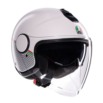 Casque AGV ETERES - CAPOLIVERI - Blanc / Vert