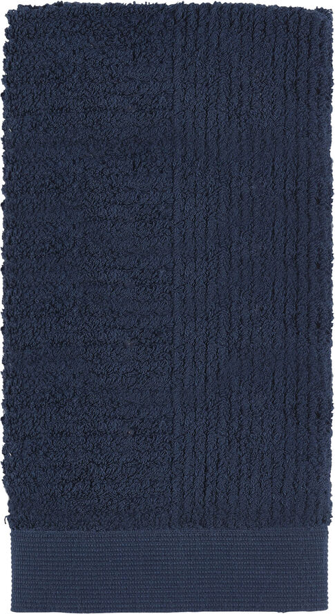 Zone Håndklæde Dark Blue Classic 50x100 cm. Mørke blå