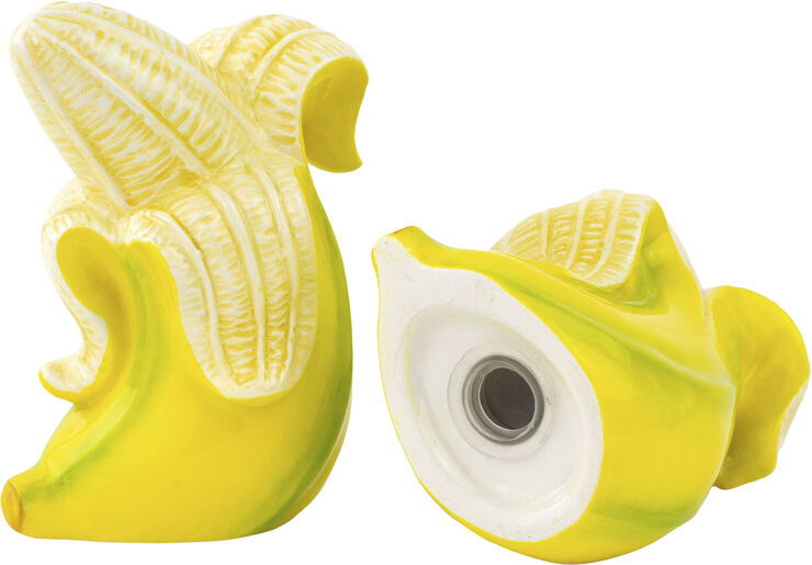 Donkey Salt- og peber sæt - Banana Romance Gul