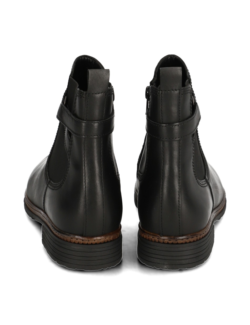 Glattleder Chelsea Boot