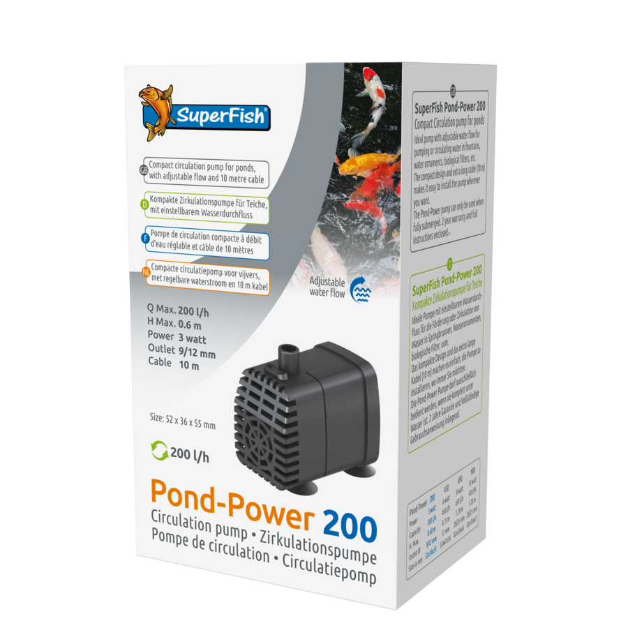 Superfish Pond-Power 200