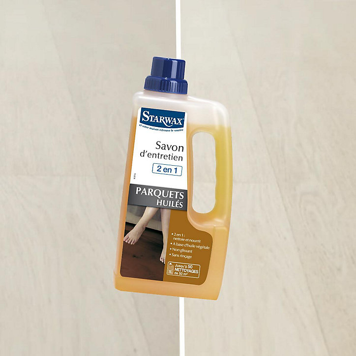 Savon entretien parquets huilés Starwax 1l