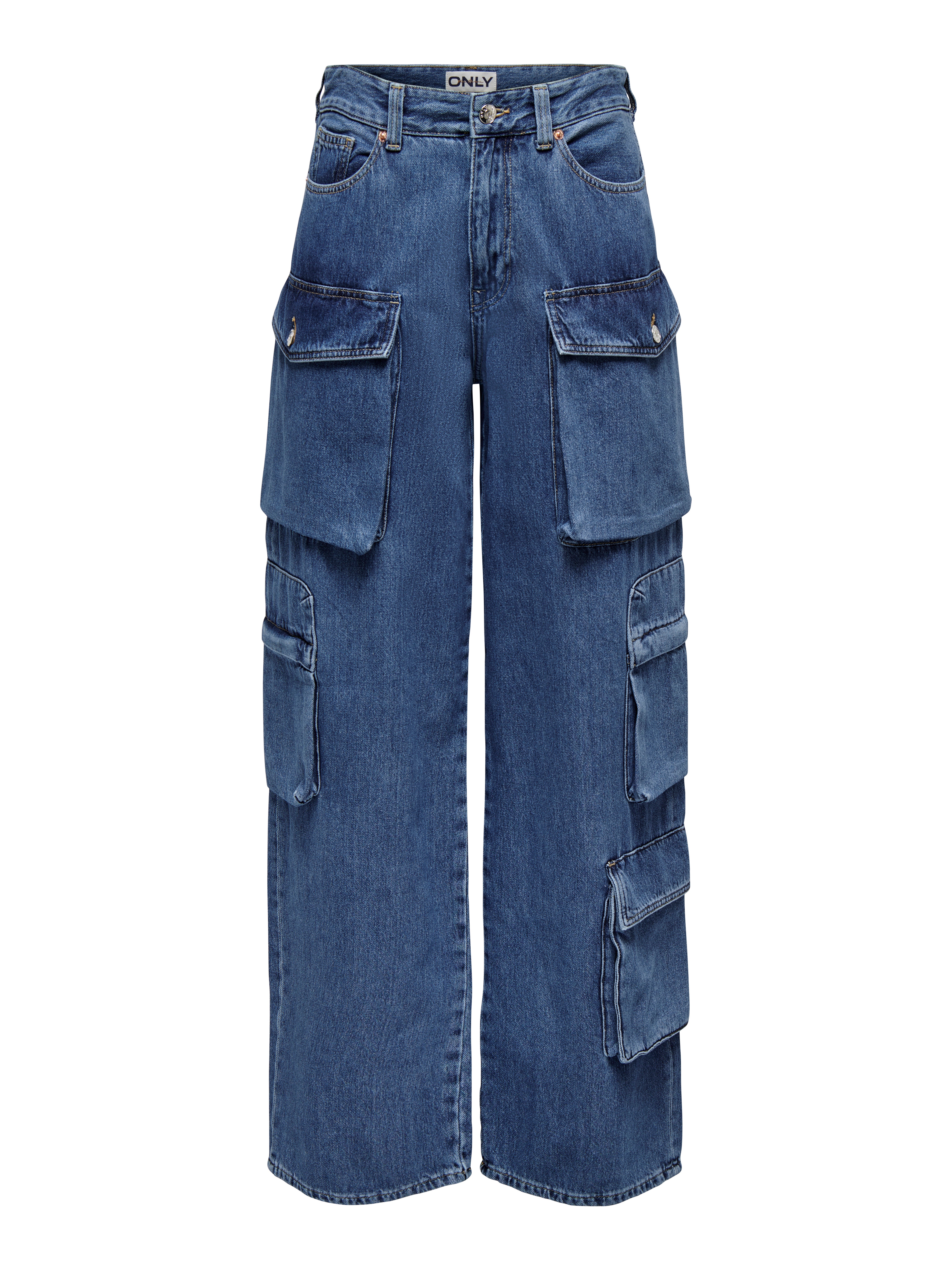 ONLJAMEY Locker geschnitten Jeans Medium Blue Denim