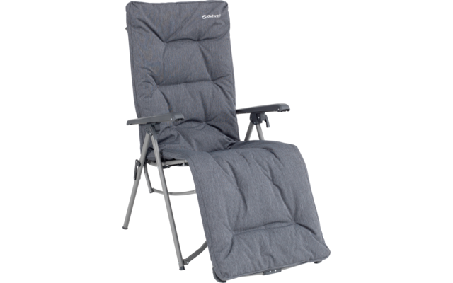 Outwell Torch Lake Liegestuhl klappbar/faltbar Grau