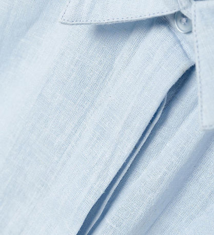 Name It Hemd - Kurz geschnitten - NkfFalinnen - Chambray Blue