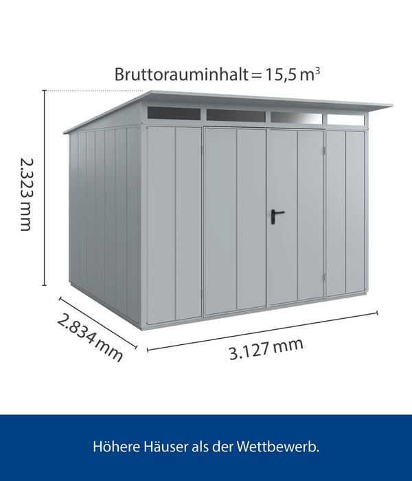 Hörmann Berry-Gerätehaus Modern-P Typ 3, ca.