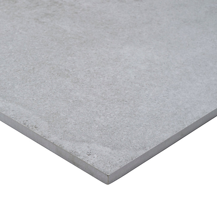 Carrelage sol gris 80 x 80 cm Kontainer