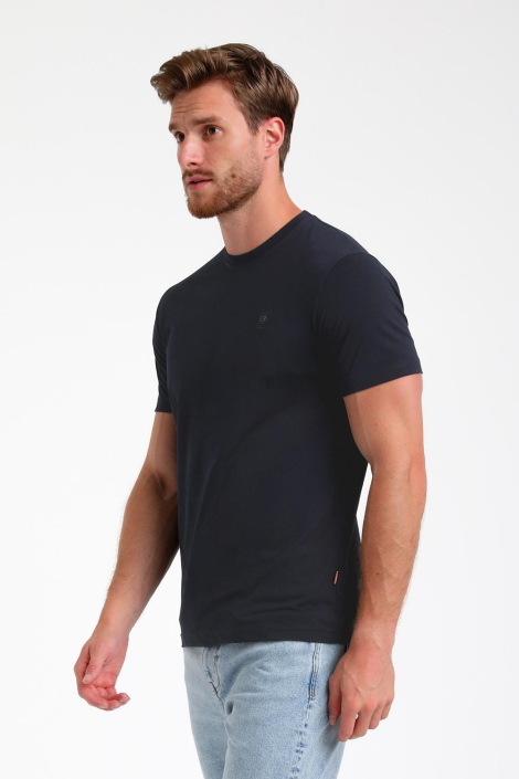 Gabbiano blauwe heren t-shirt