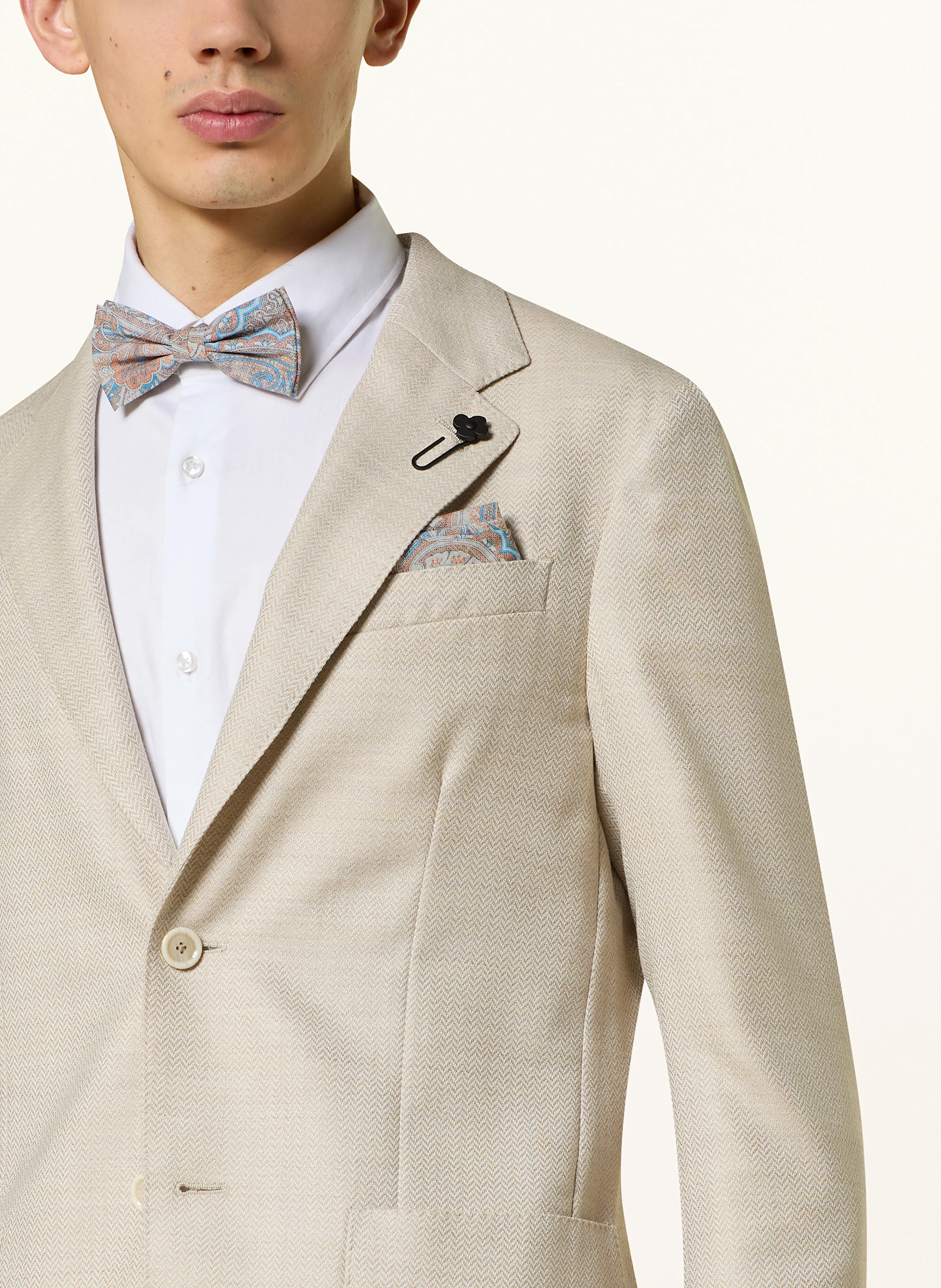 Prince BOWTIE Set: Fliege und Einstecktuch