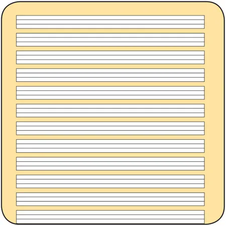 Herlitz Schulheft A5 GREENline 16 Blatt Lineatur 02 Motiv Panda