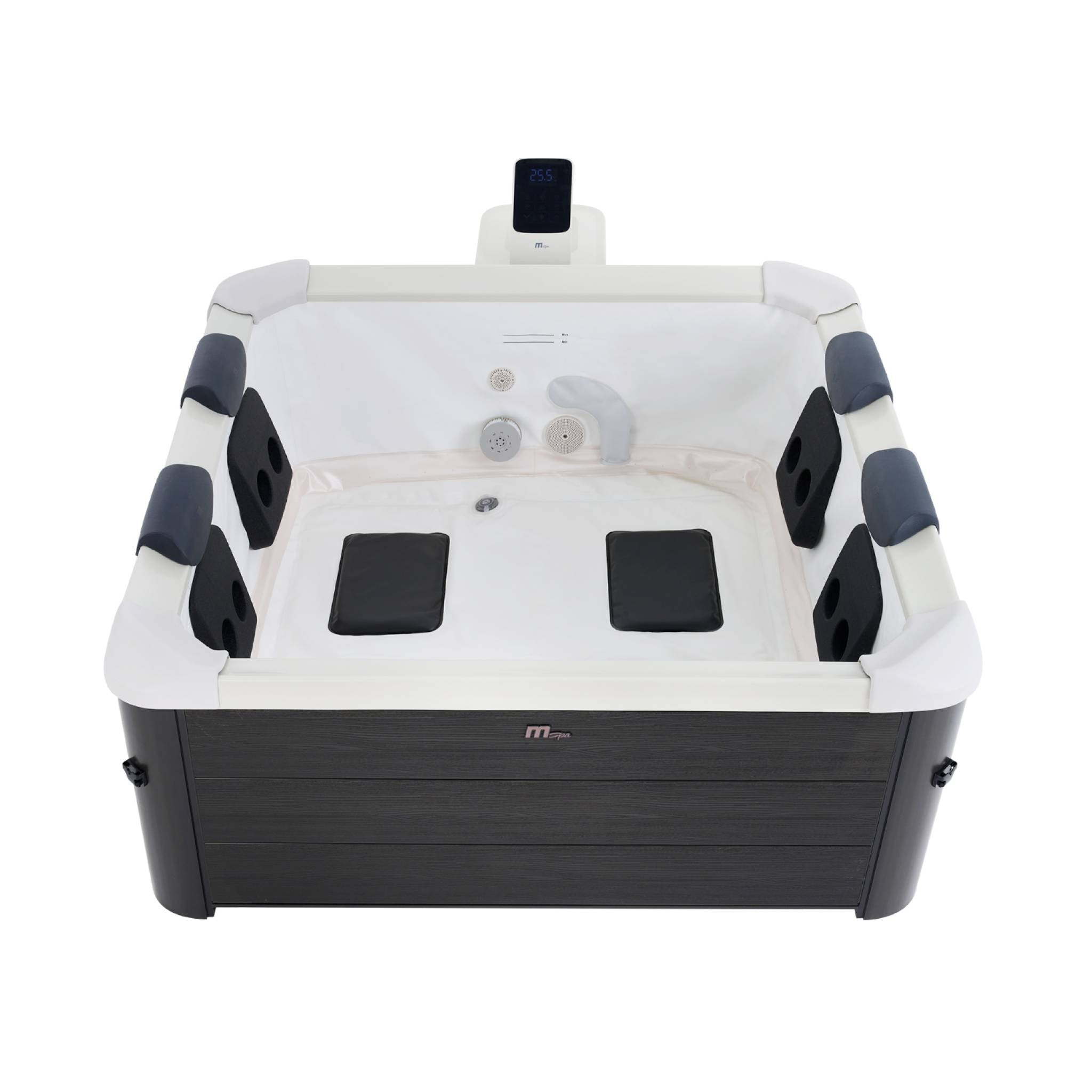 sweeek - SPA Oslo- 6 personen Hydromassage 4 kussens 160cm